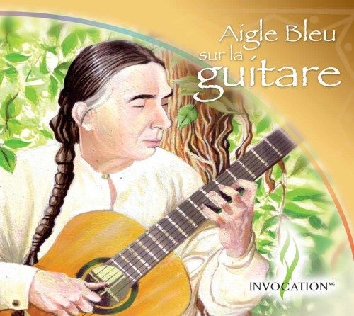 CD Aigle Bleu à la guitare
