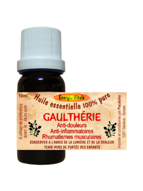 Huile essentielle de Gaulthérie - 10ml