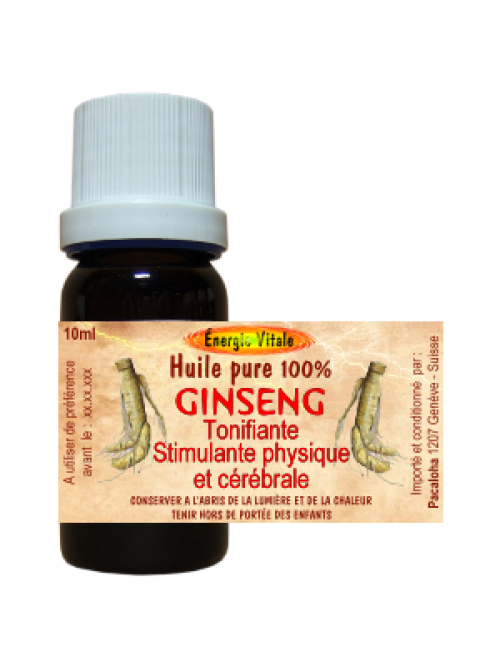 Huile essentielle de Ginseng - 10ml