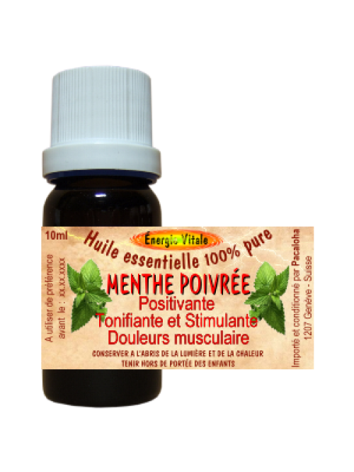 Huile essentielle de Menthe poivrée - 10ml