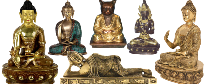 Bandeau Bouddha bronze 01