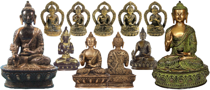 Bandeau Bouddha bronze 03u Bouddha bronze 03