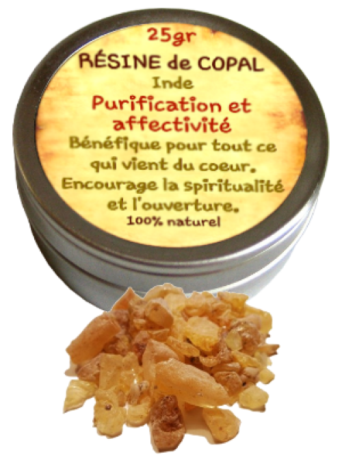 Résine de Copal - Bt de 25gr