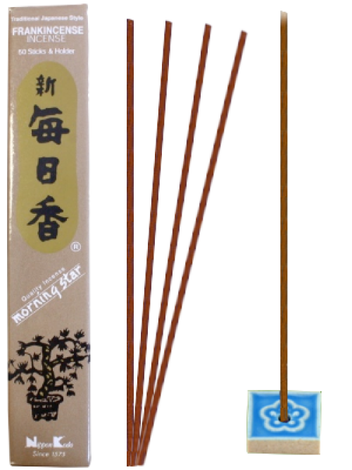 Encens Japonais Morning Star - FRANKINCENSE / OLIBAN - 50 bâtonnets