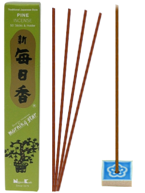 Encens Japonais Morning Star PIN - 50 bâtonnets