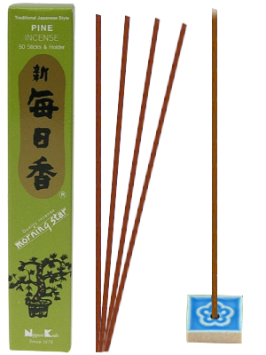 Encens Japonais Morning Star PIN - 50 bâtonnets