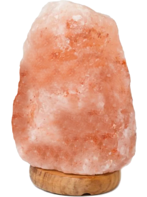Sel de l'Himalaya Lampe Cristal Rose Rock Sel Lampe Natural Healing 100% Authentique