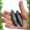Paire d'Olives magnétique en Hématite