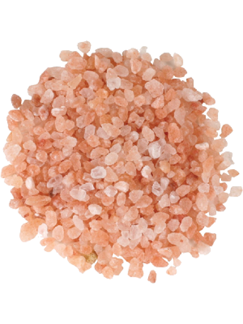 Sel gemme Grains Rose de l'Himalaya - Pot de 400 gr