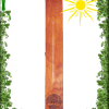 Porte encens en bois gravé symbole "Arbre de Vie" – Image 2