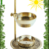 Sublimateur d'encens INARI en Laiton doré – Image 2