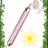 Masseur vibrant pour le visage : Quartz Rose